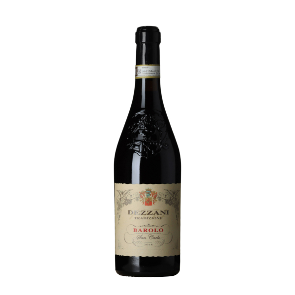 Dezzani Barolo San Carlo DOCG wine bottle