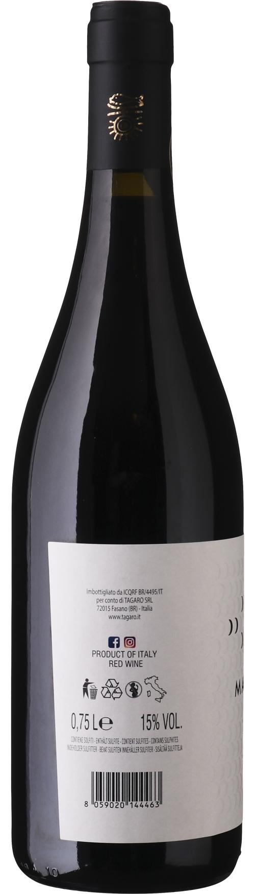 Mancinello Nero di Troia Tagaro Puglia IGP wine bottle