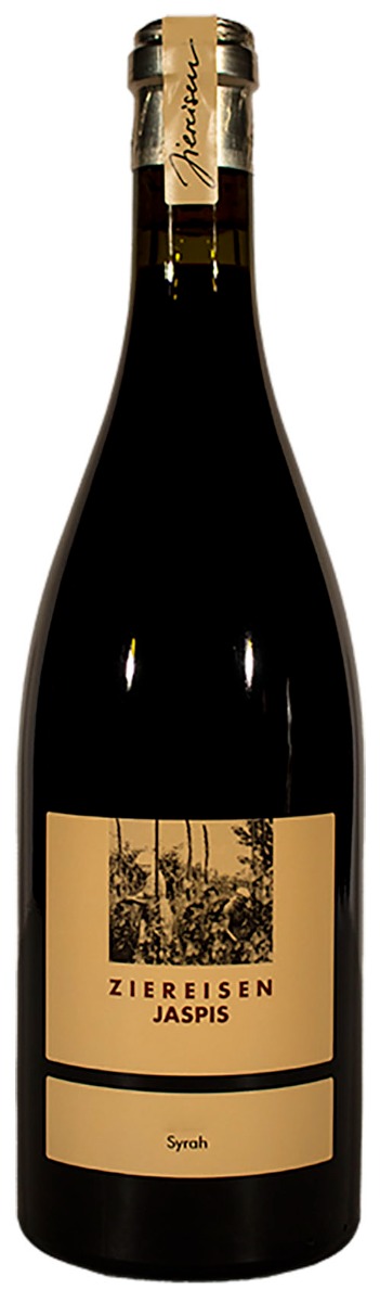 Weingut Ziereisen Jaspis 10-4 Syrah 2019 i trækasse wine bottle
