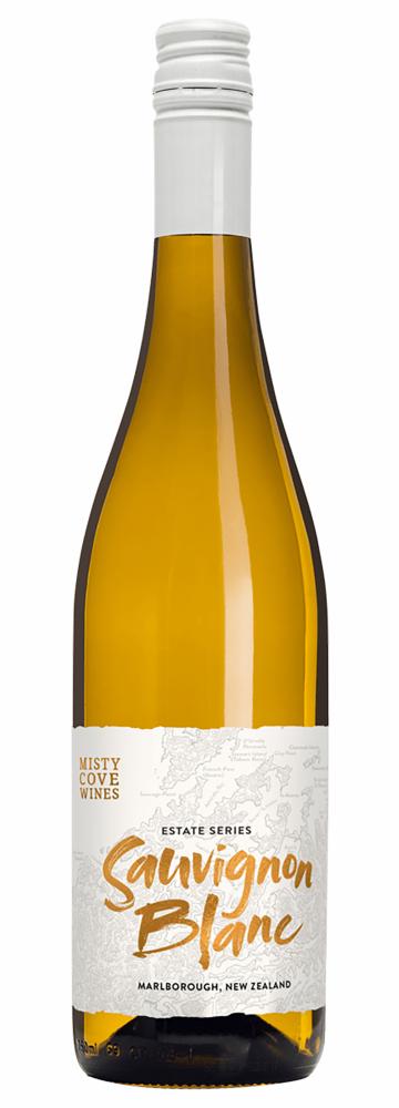 Misty Cove Estate wine bottle