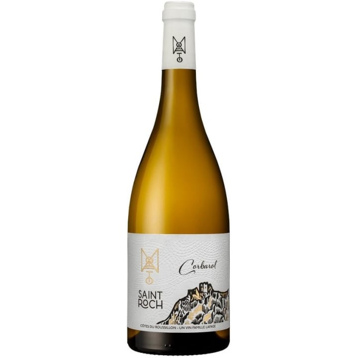Saint Roch Corbarol Blanc 2023 wine bottle
