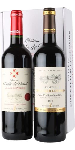 Vignobles Chevalier Giftbox wine bottle
