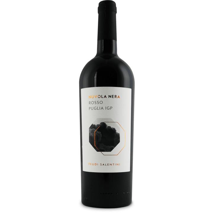 Feudi Salentini Nuvola Nera 17% 2023 wine bottle
