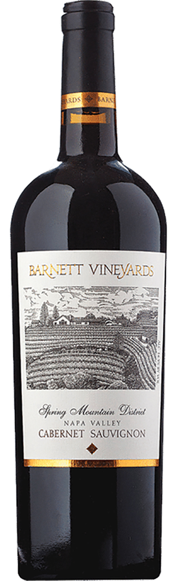 Barnett Vineyards Spring Mountain District Cabernet Sauvignon 2016 wine bottle