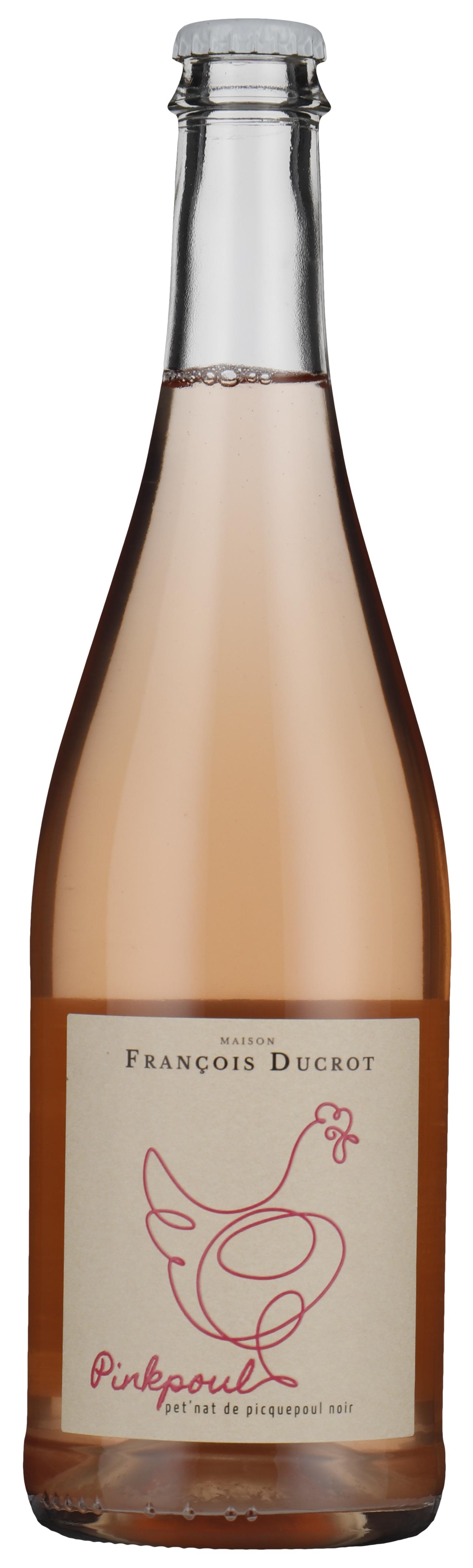Pet Nat - Pinkpoul wine bottle