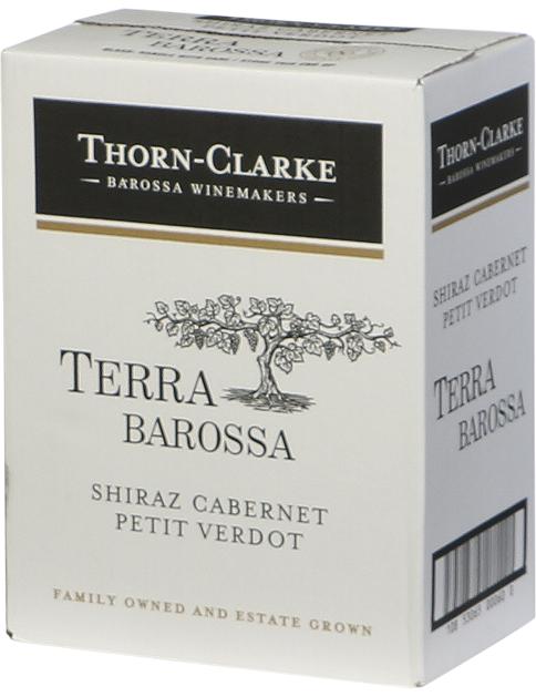Thorn-Clarke Terra Barossa Shiraz/Cabernet Sauvignon/Petit Verdot wine bottle