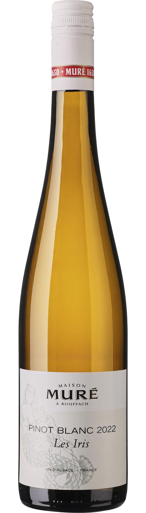 Muré Les Iris Pinot Blanc wine bottle