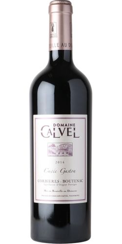 Domaine Calvel, Corbieres Boutenac, Cuvee Gaston 2014 wine bottle