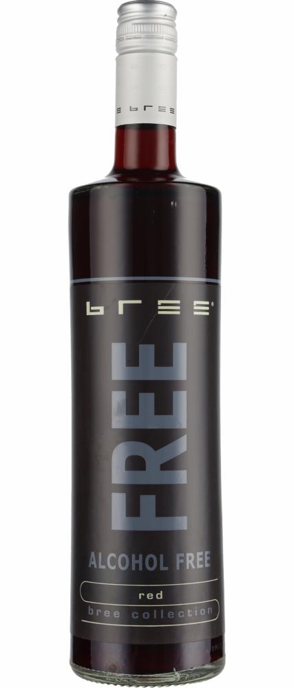 Bree Free Red wine bottle