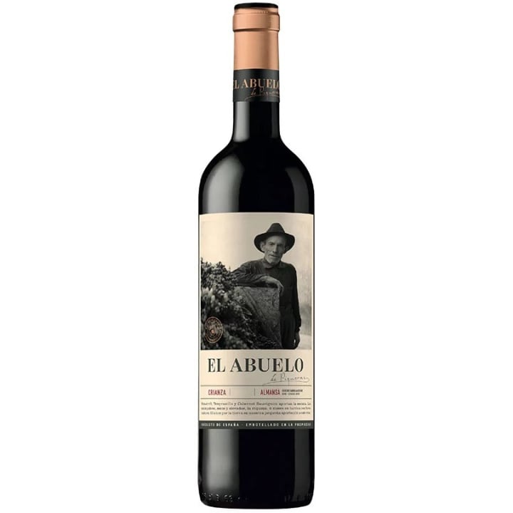 El Abuelo Crianza 2022 wine bottle