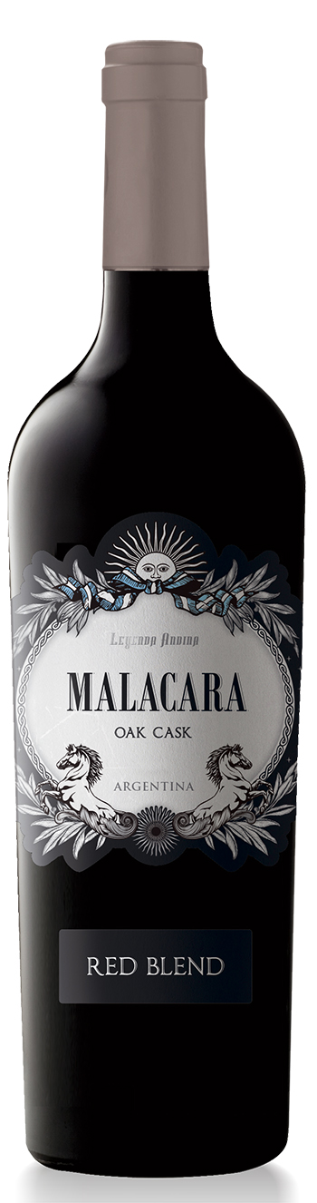 Malacara Oak Cask Red Blend 2016 wine bottle