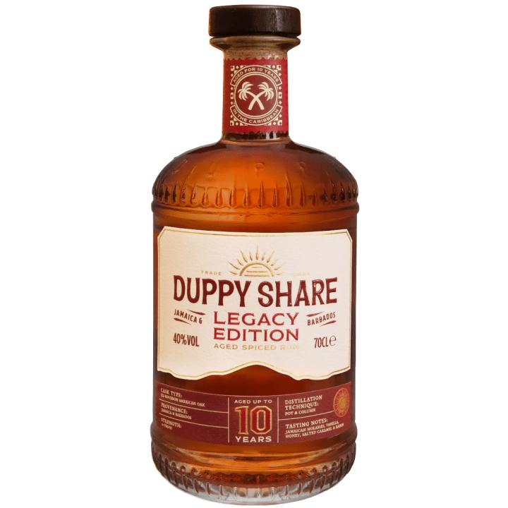 Duppy Share Legacy XO Spiced Rom 70 cl wine bottle