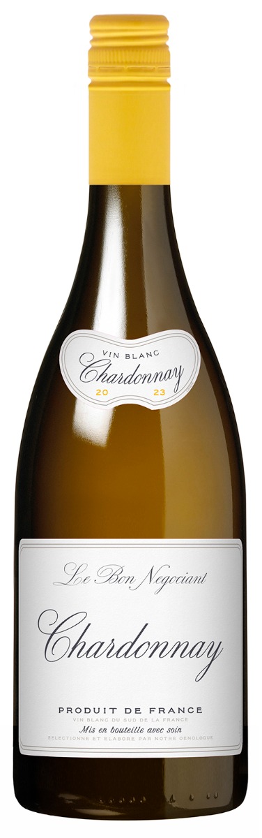 Le Bon Negociant Chardonnay 2023 wine bottle