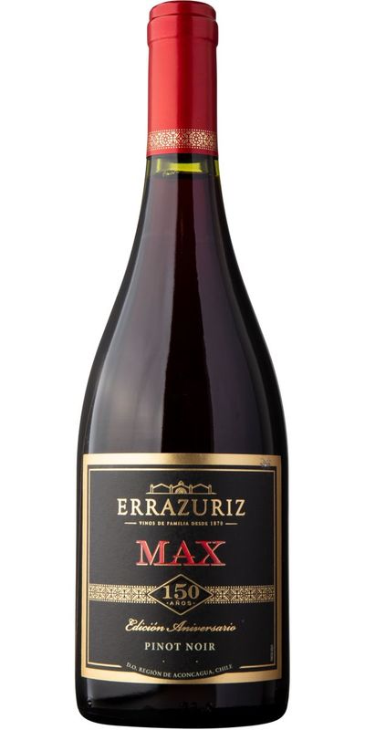 Errazuriz, Max Reserva Pinot Noir 2022 wine bottle