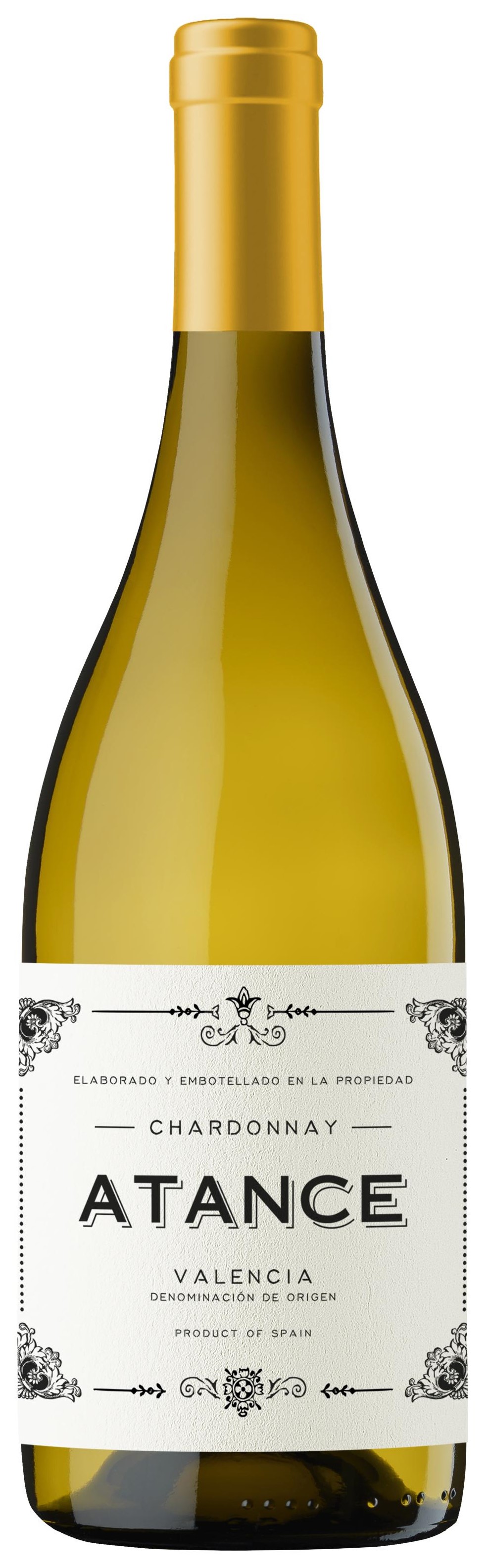 Risky Grapes (Mustiguillo) Atance Chardonnay 2017 wine bottle
