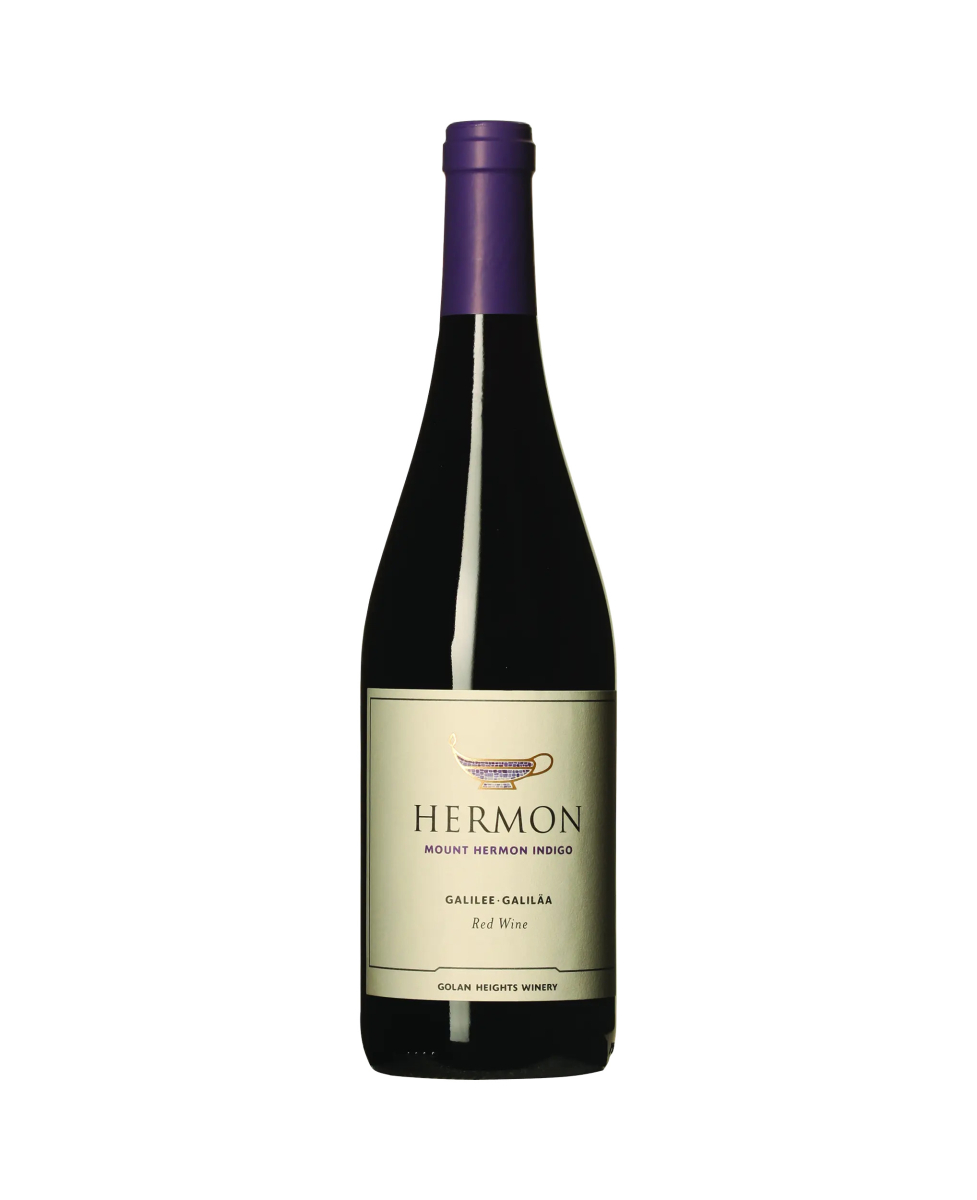Hermon Mount Hermon Indigo wine bottle
