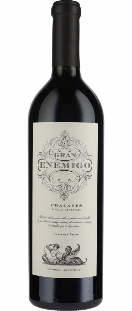 2019 Gran Enemigo Single Vineyard Chacayes Cabernet Franc Uco Valley wine bottle