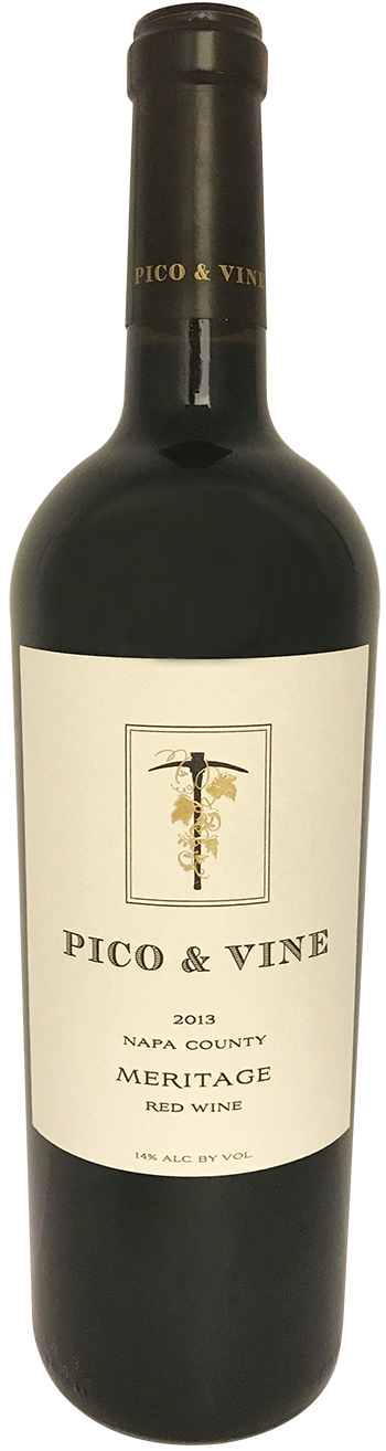 Pico & Vine Meritage 2013 wine bottle