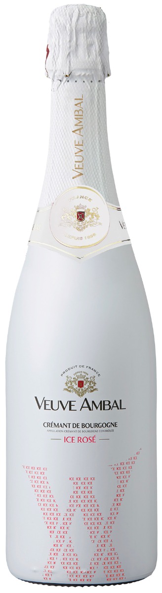 Veuve Ambal, ICE Rosé Crémant de Bourgogne wine bottle