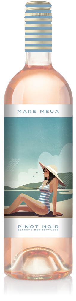 Mare Meua Pinot Noir Rosé 2020 wine bottle