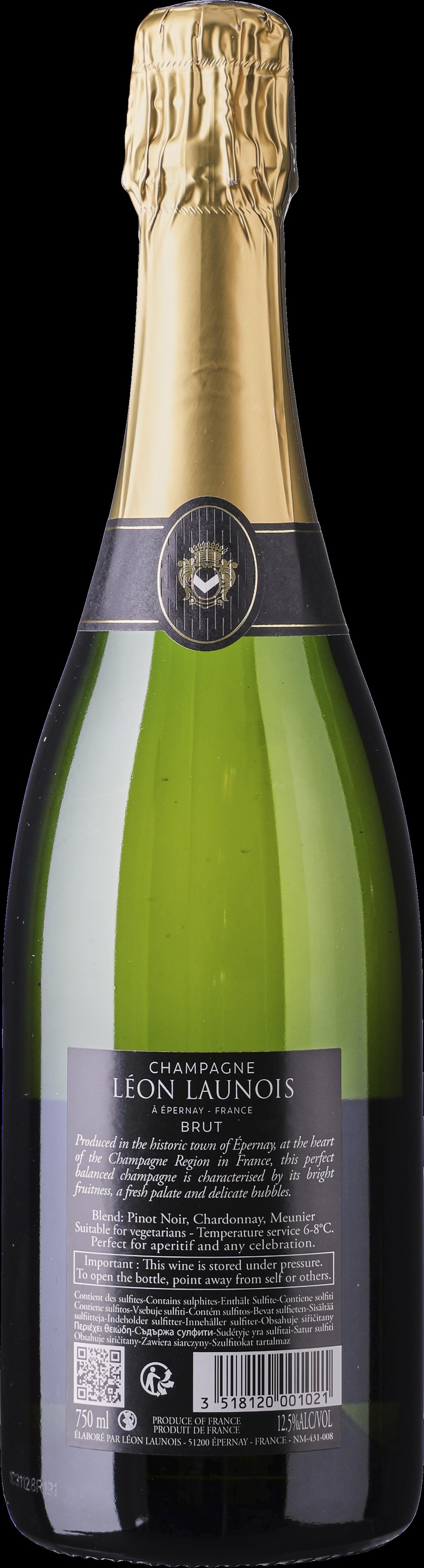 Leon Launois Cuvée Réserve Brut wine bottle
