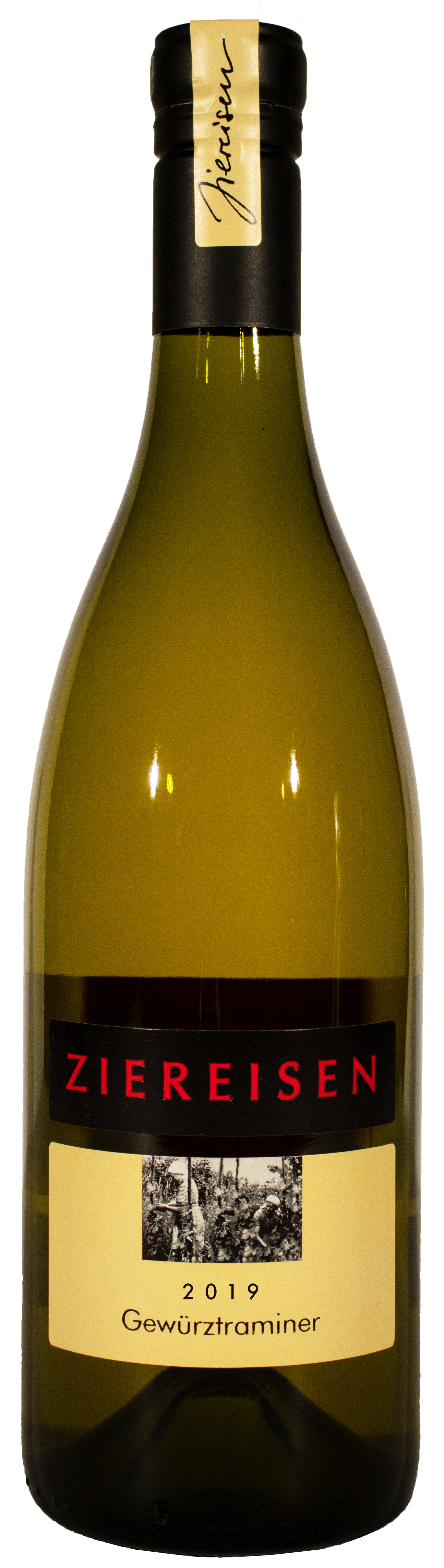 Weingut Ziereisen Gewürztraminer 2018/2019 wine bottle