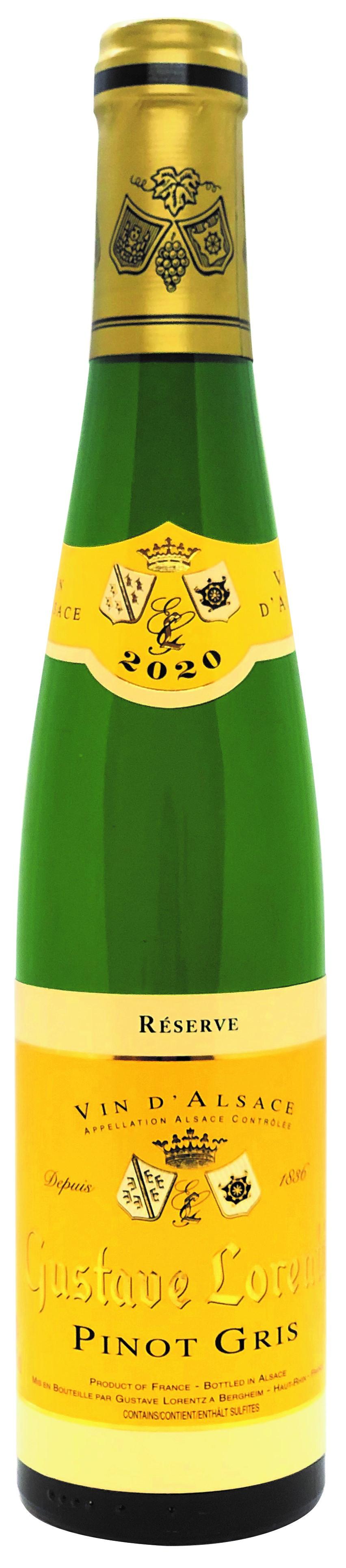 Gustave Lorentz Pinot Gris Réserve 2020 - 37,5 cl. wine bottle