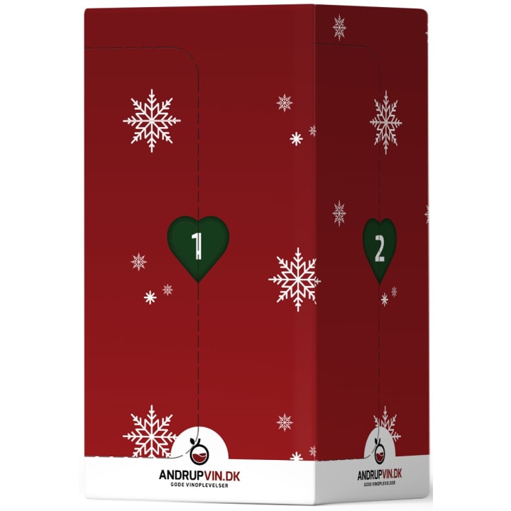 AndrupVin.dk Luksus Adventskalender 2026 wine bottle