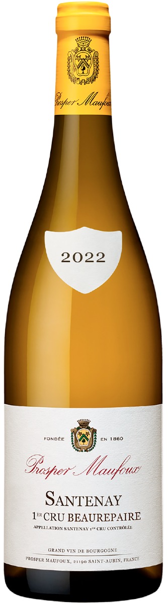 Prosper Maufoux Santenay 1er Cru Beaurepaire Blanc 2022 wine bottle