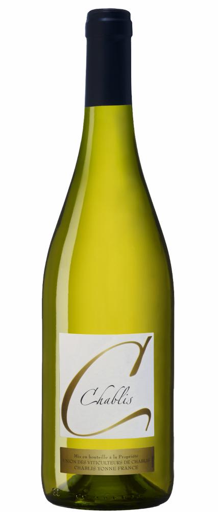 2021 Chablis Union des Viticulteurs de Chablis wine bottle