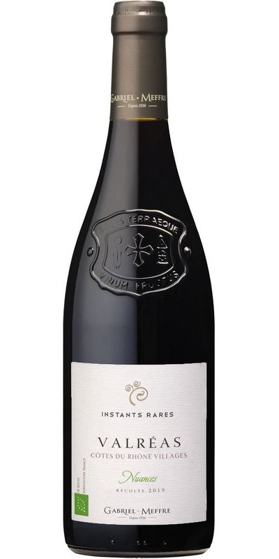 Gabriel Meffre, Nuances Cotes du Rhone Villages Valréas 2019 wine bottle