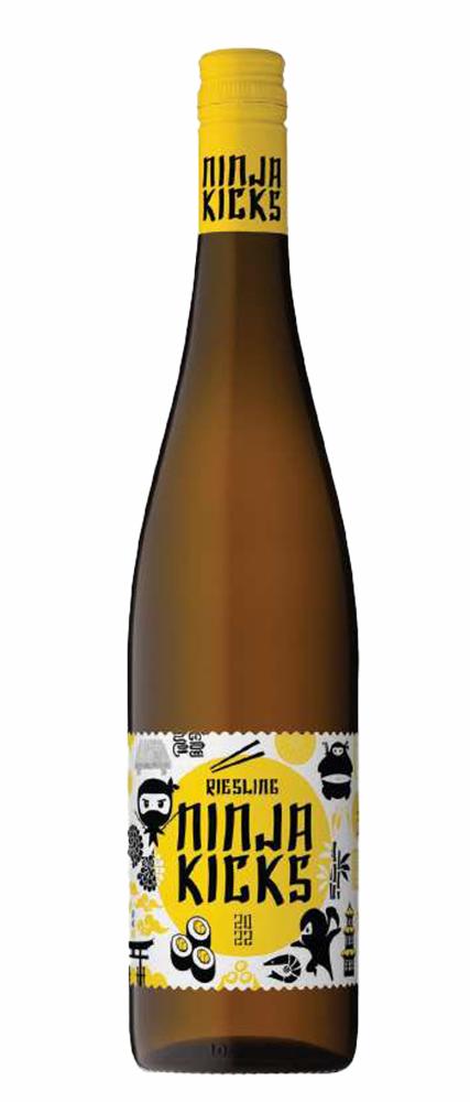 2023 Riesling Ninja Kicks Medium Dry Rheinhessen Schmitt Söhne wine bottle