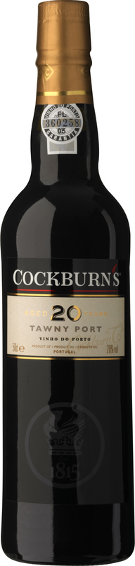 Cockburn's Tawny 20 år wine bottle