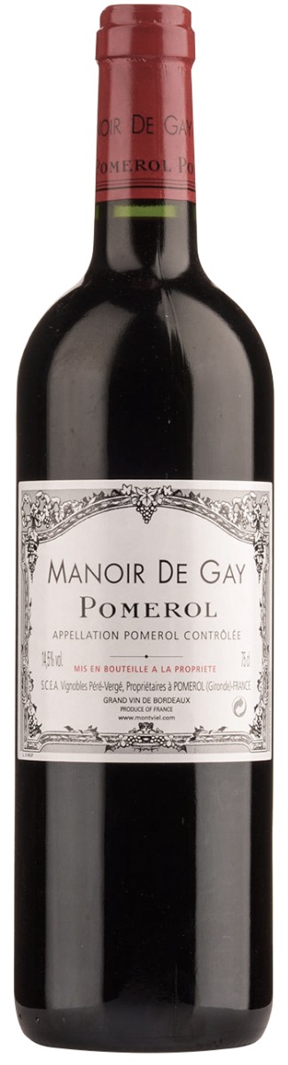 Manoir de Gay Pomerol 2020 i trækasse wine bottle