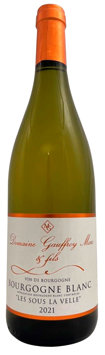 Domaine Gauffroy Bourgogne Blanc «Les Sous La Velle» 2021 wine bottle