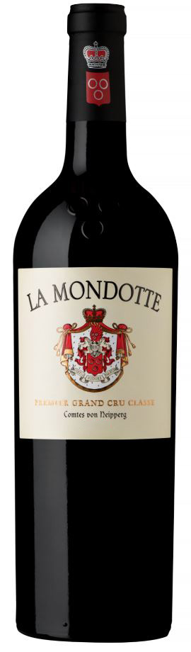 La Mondotte St. Emilion 1er Grand Cru Classé B 2021 ØKO i trækasse wine bottle