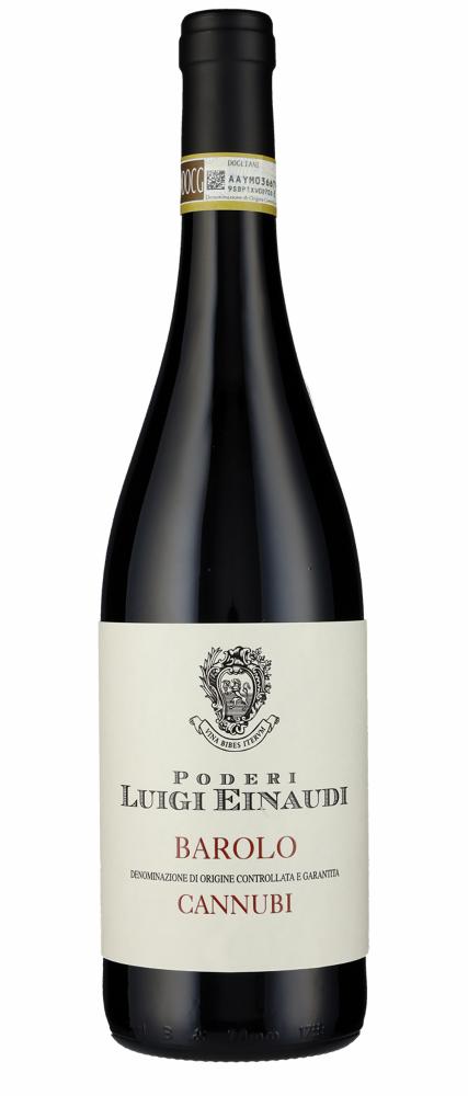2017 Barolo Cannubi Luigi Einaudi wine bottle