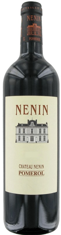 Château Nenin Pomerol 2019 wine bottle