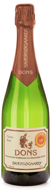 Skærsøgaard DONS Cuvee Brut 2018 wine bottle