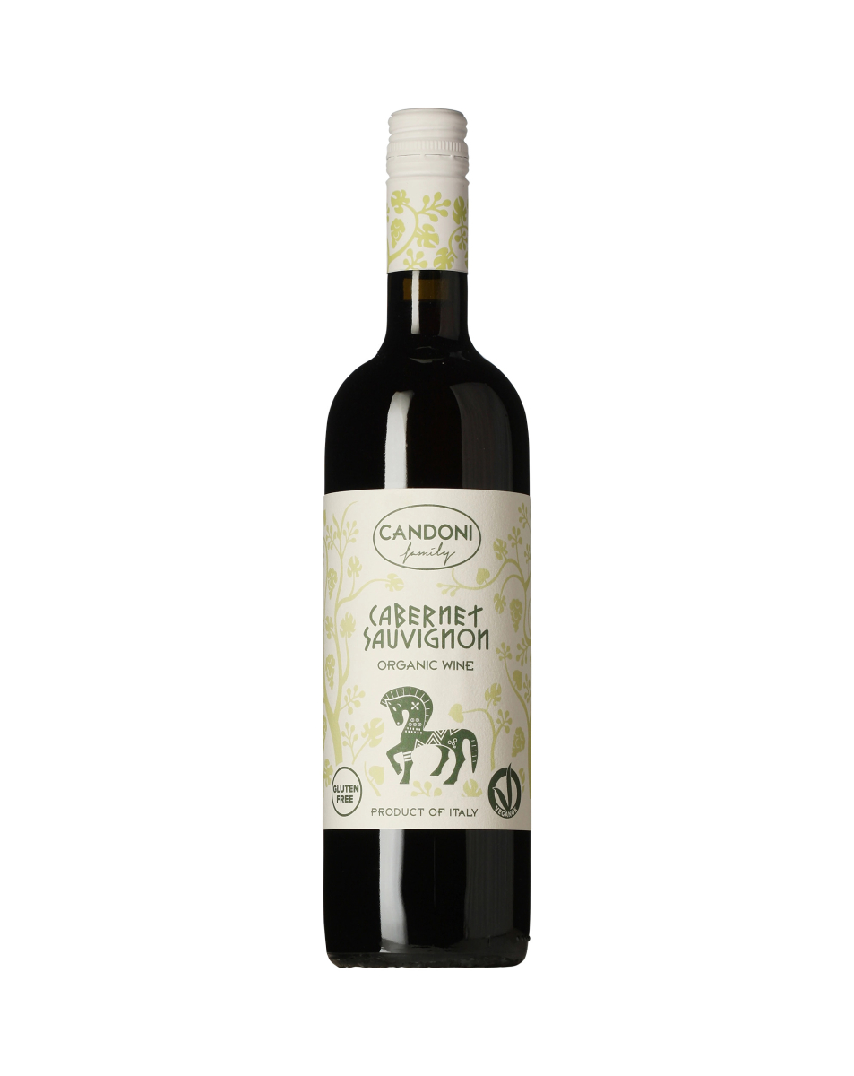 Candoni Family Cabernet Sauvignon wine bottle