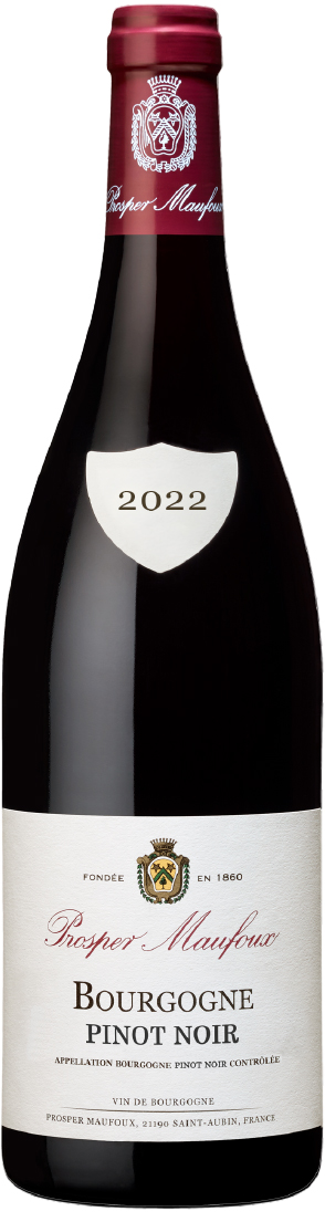 Prosper Maufoux Bourgogne Pinot Noir 2022 wine bottle