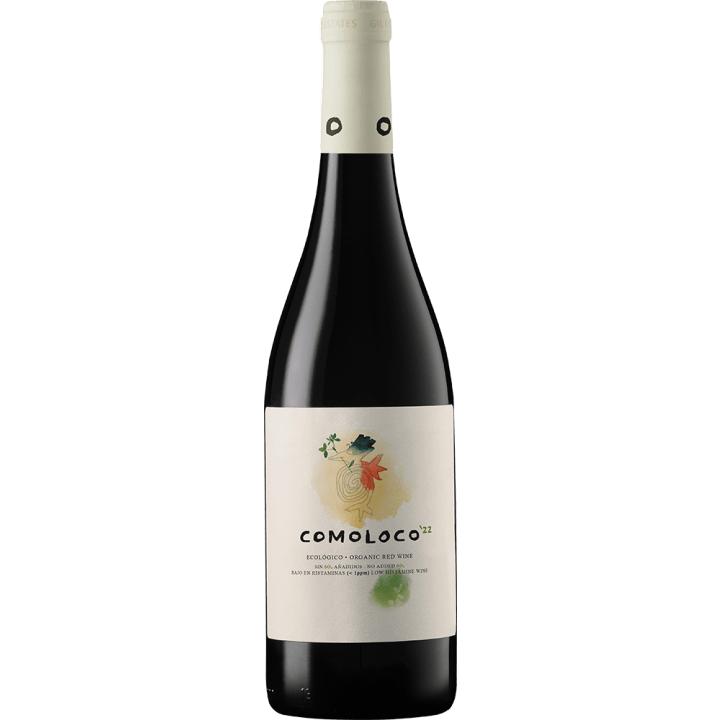 Comoloco Organic Monastrell 2022 wine bottle