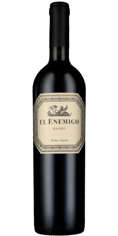 El Enemigo, Malbec Mendoza 2022 wine bottle