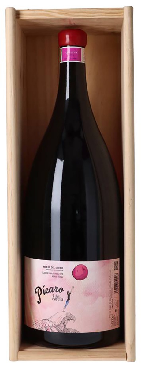 Dominio del Águila Picaro Clarete Viñas Viejas Ribera del Duero 2022 ØKO 5 Liter i trækasse wine bottle