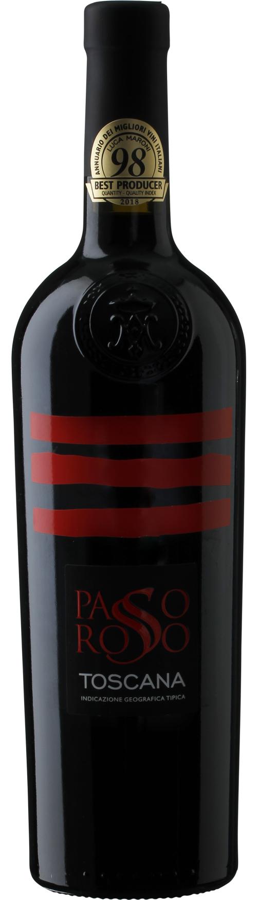 Barbanera Passo Rosso Toscana IGT wine bottle