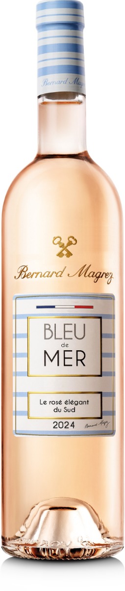 Bernard Magrez Bleu de Mer Rosé 2024 wine bottle
