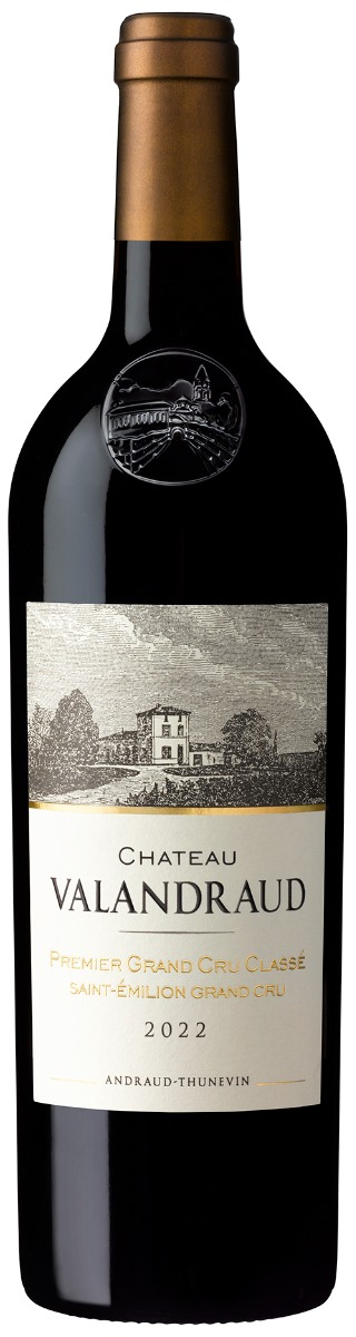EN PRIMEUR Chateau Valandraud Saint-Emilion 1. Grand Cru Classe B 2022 i trækasse wine bottle