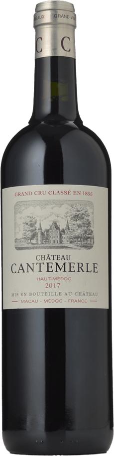 Château Cantemerle Haut Medoc AOC 5. Cru Classe wine bottle