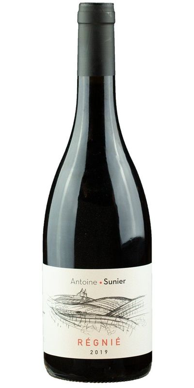 Antoine Sunier, Regnie 2024 wine bottle