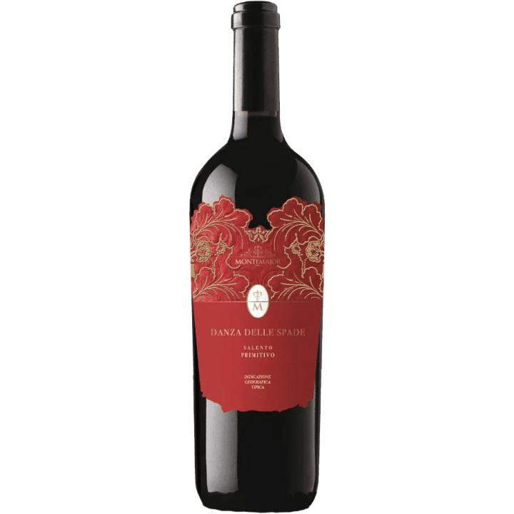 Montemajor Danza delle Spade Primitivo 2023 wine bottle
